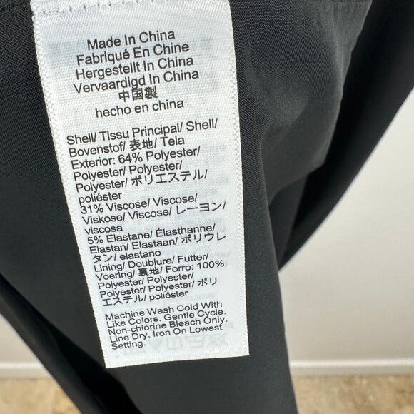 J.Crew Sheath Dress Four Season Stretch Minimalist Office Work Black US 22 NWT - Picture 12 of 13